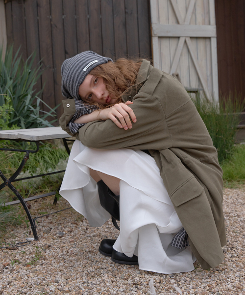 Paste field jacket - Khaki
