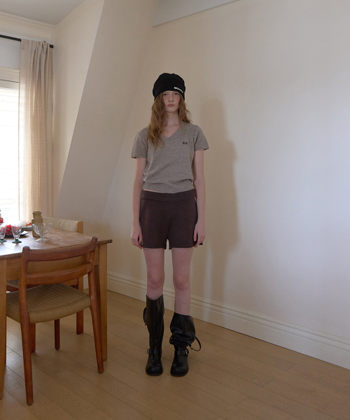 Rony half v knit - Mocha