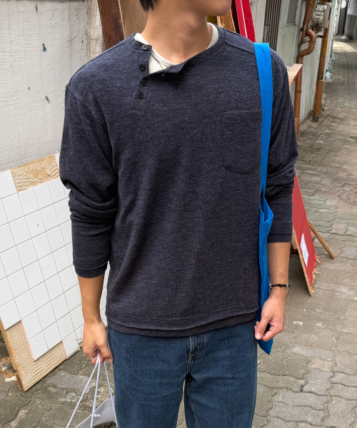 Weekend Knit Long Sleeve 2colors