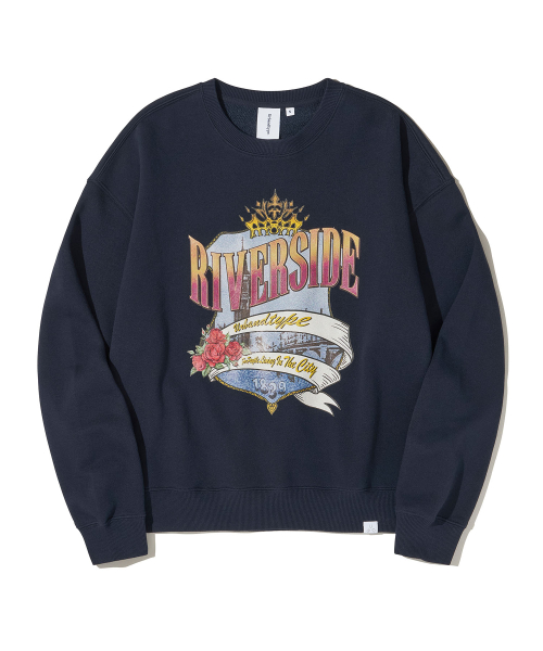 Riverside City Sweatshirt_Navy