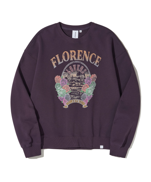 Old Firenze Sweatshirt_Dark Purple