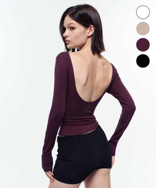 DEEP SCOOP BACK T (4 COLORS)