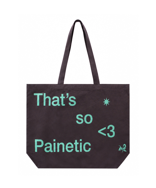 Painetic Cotton Shoulder Bag (BROWN)