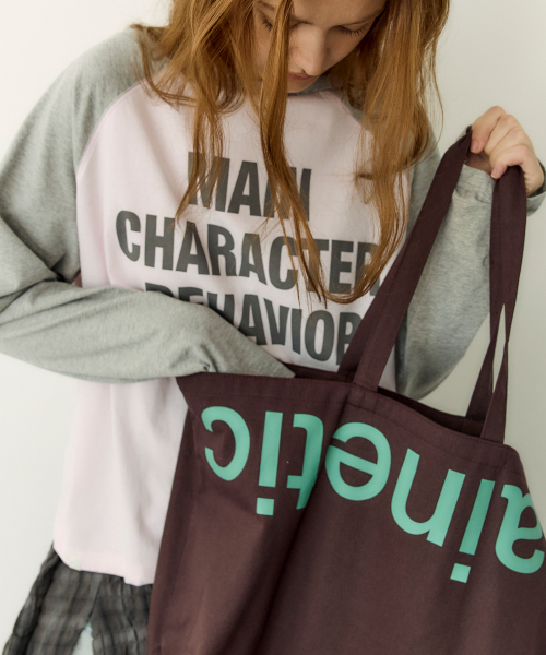 Painetic Cotton Shoulder Bag (BROWN)