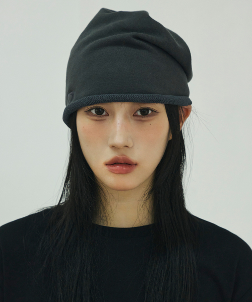 롤링 비니[차콜]