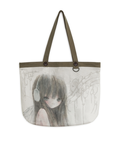 HUGYOURSKIN X Felurya reversible tote bag