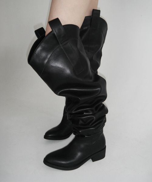 306 western knee-high boots