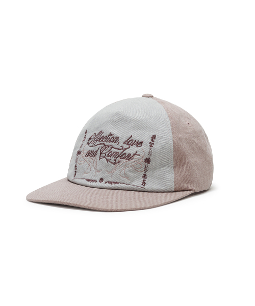 Washed ornaments ball cap (Pink)