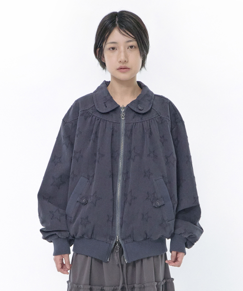 Stardust reversible work jacket (Navy)
