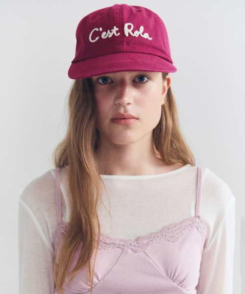 CEST ROLA BALL CAP BURGUNDY