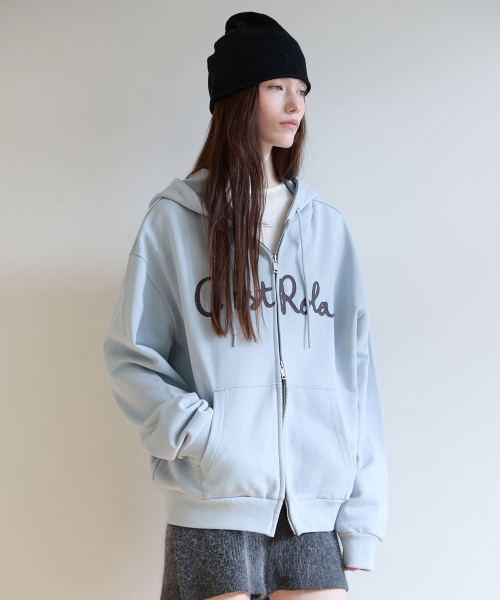 CEST ROLA HOOD ZIP UP BLUE