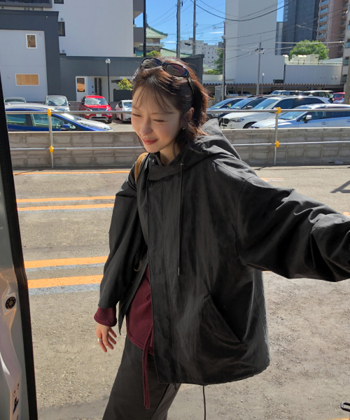 Ghost Hooded Field Jacket (Black)