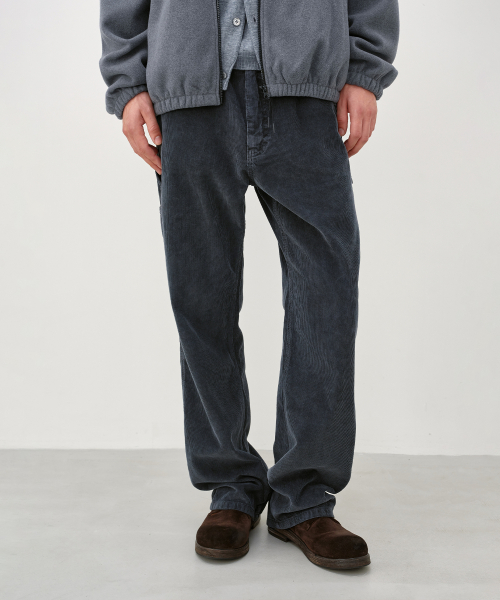 Corduroy Painter Pants GREY NAVY