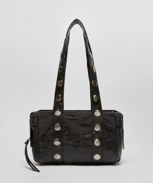 Stud shoulder bag(Ash grey)_OVBSX26254PUG