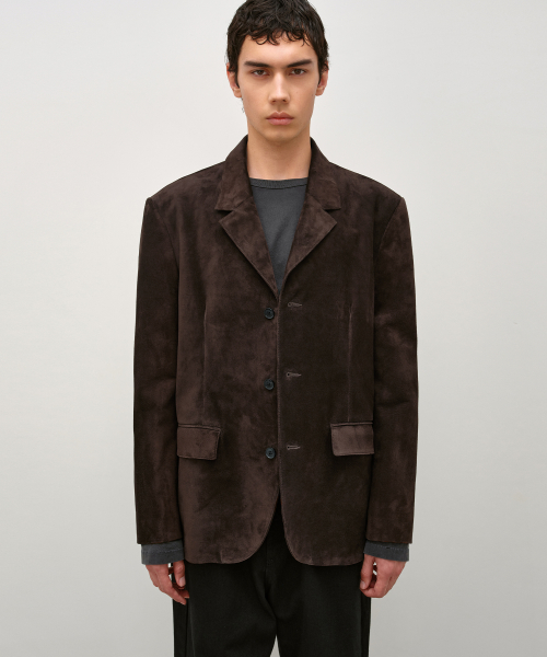 Suede Blazer BROWN