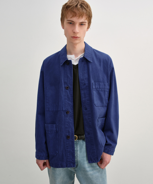 French Work Jacket FRENCH BLUE