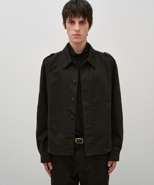 Military Mechanic Jacket BLACK