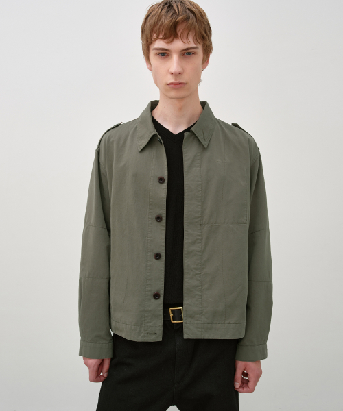 Military Mechanic Jacket KHAKI