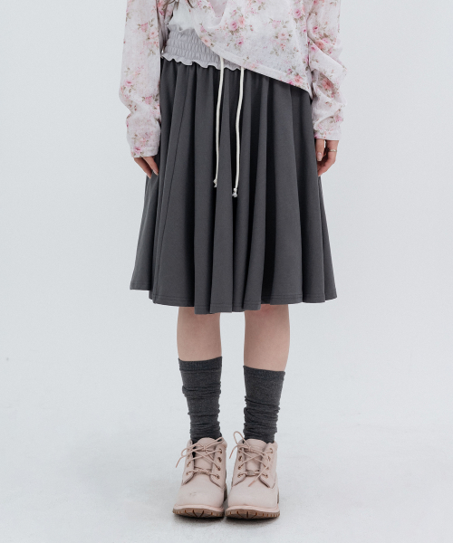 Soft SMORK Skirts_Charcoal