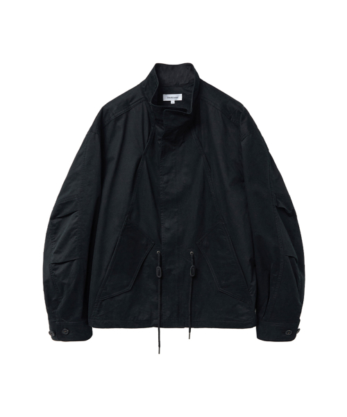 Double pocket short field jacket BLACK