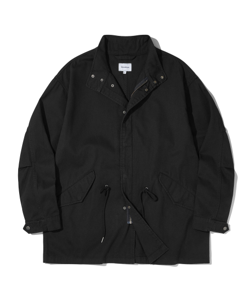 Vintage Washed Field Jacket_Black