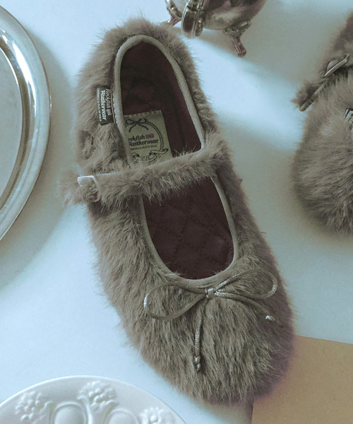 BELLA FUR MARYJANES - 6 colors