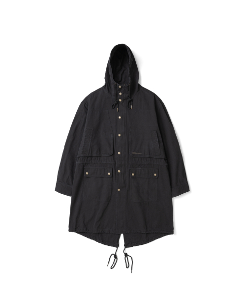 TCM logo snap field jacket (black)