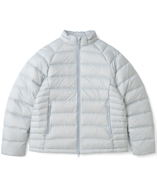 TCM slice fingerhole down jacket (light grey)