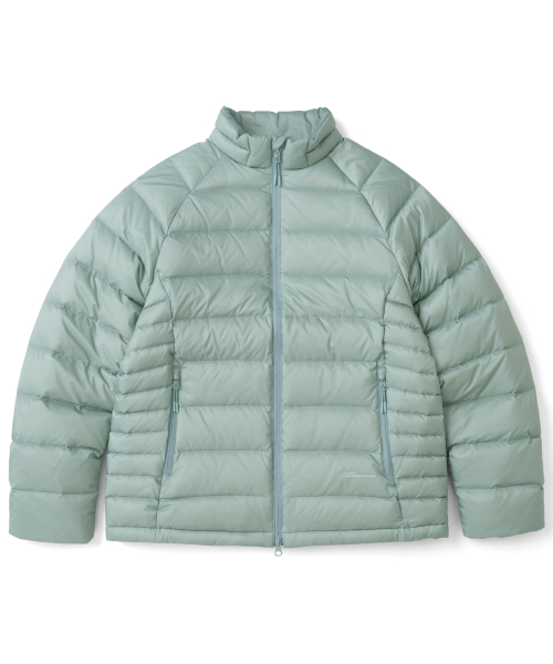 TCM slice fingerhole down jacket (mint)