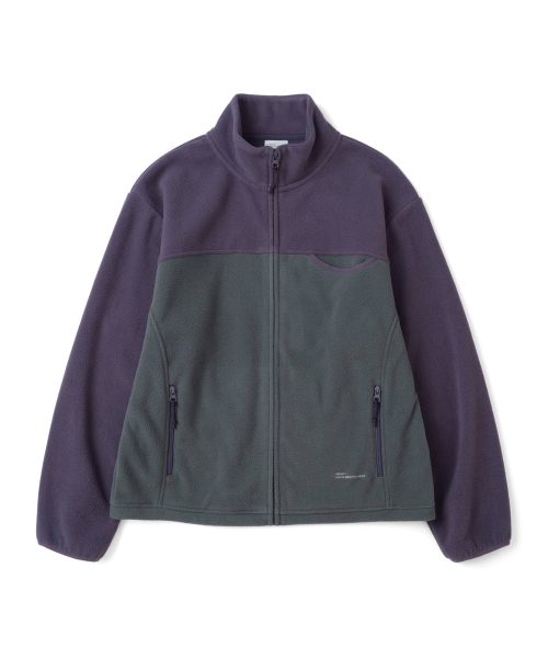 TCM two tone fleece jacket (charcoal)
