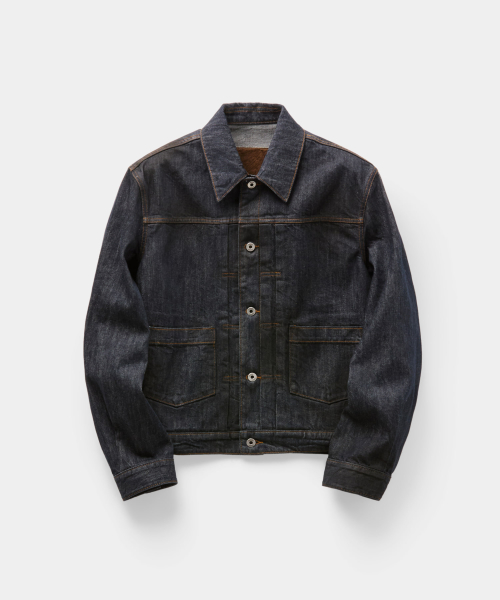 Type 2 Dirty Washed Trucker Jacket (Indigo)