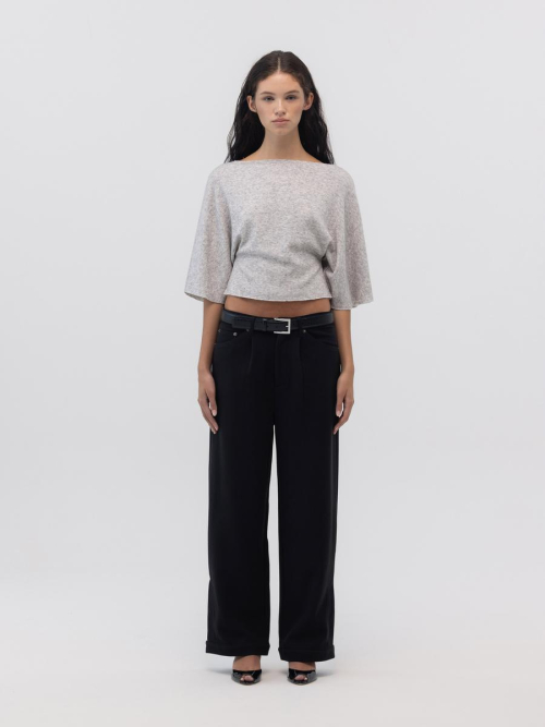 COMMA JERSEY PANTS (BLACK)