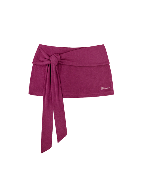Colette Slim Glam Mini Skirt - Pink