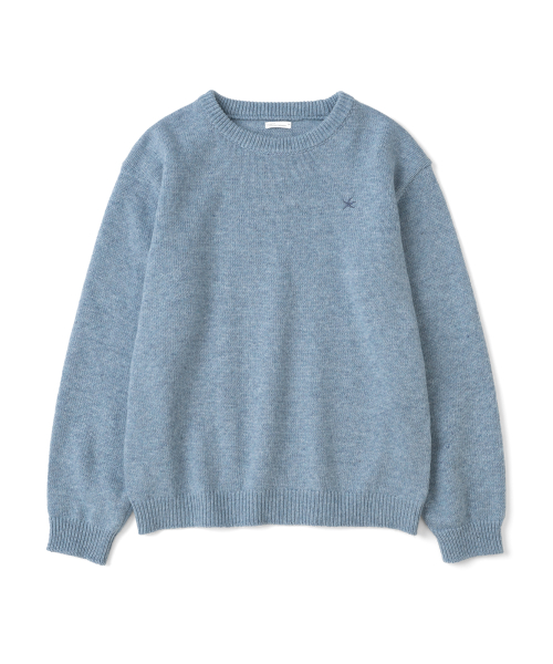 TCM starfish mini logo multi knit (dusty blue)