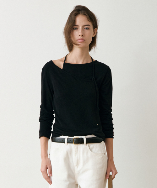 Rohen Halter Neck T-Shirt_2colors