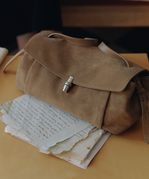 Sac Amelie Suede_Beige