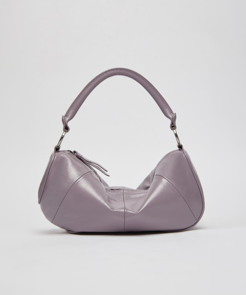 Small fling slouch Bag(Glossy lavender)_OVBSX26251GPG