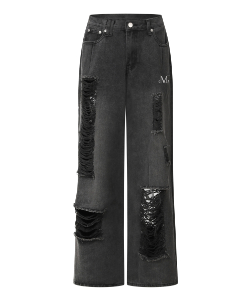 DUSTY DESTROY WASHING PANTS (2COLOR)