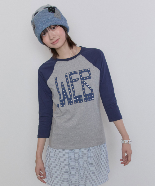 Web Hotfix Raglan Top [Navy]