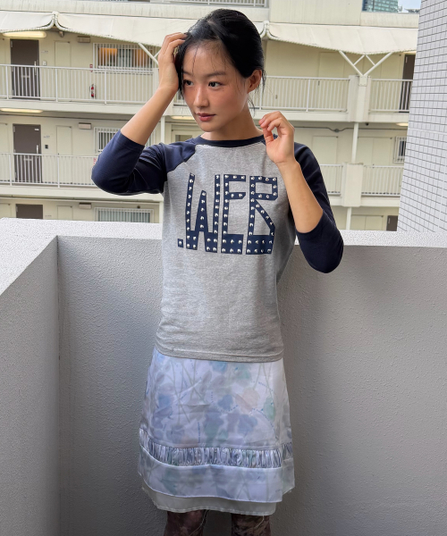 Web Hotfix Raglan Top [Navy]