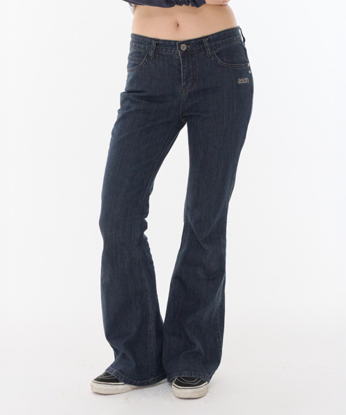 DAWN BOOTCUT DENIM PANTS / INDIGO