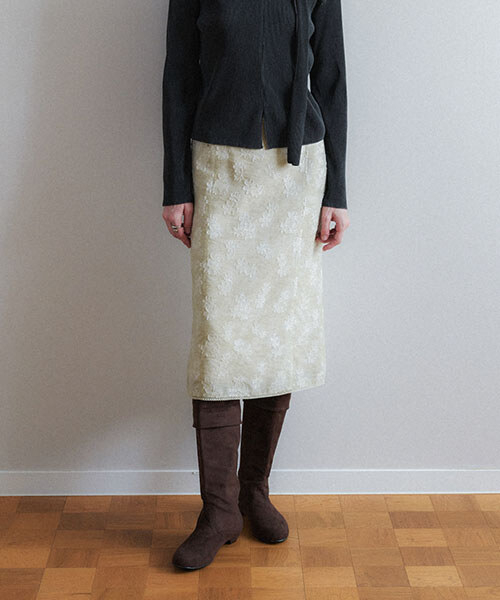 Floral Midi Skirts NEW6AS825
