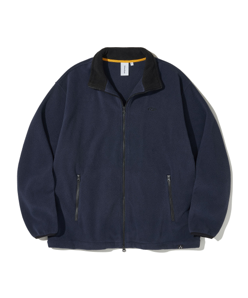 Utah Fleece Zip Jacket_Navy