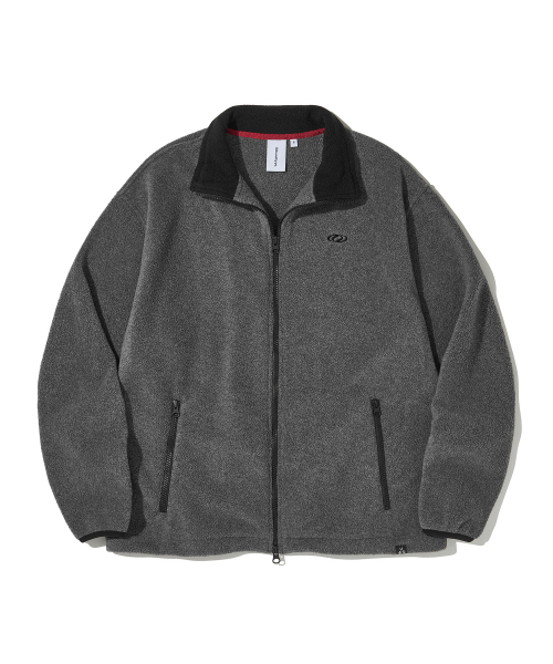 Utah Fleece Zip Jacket_Gray