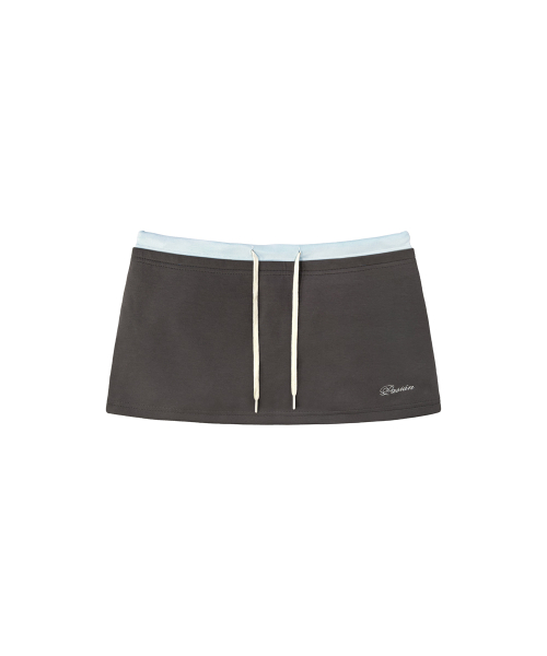 Daze Micro Skirt _Charcoal