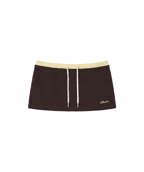 Daze Micro Skirt _Brown