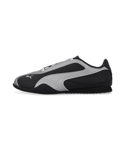 Bella V2 Leather - PUMA Black-Puma Aged Silver-Alpine Snow / 404043-01