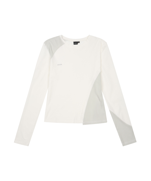 Cut-Off Long Sleeve (White)