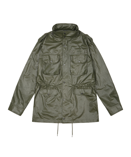 Coated Field Jacket (Khaki)