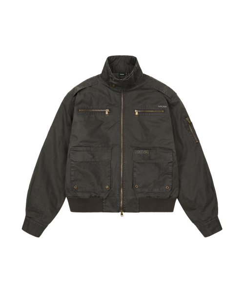 Waxed Hunting Jacket (Khaki)